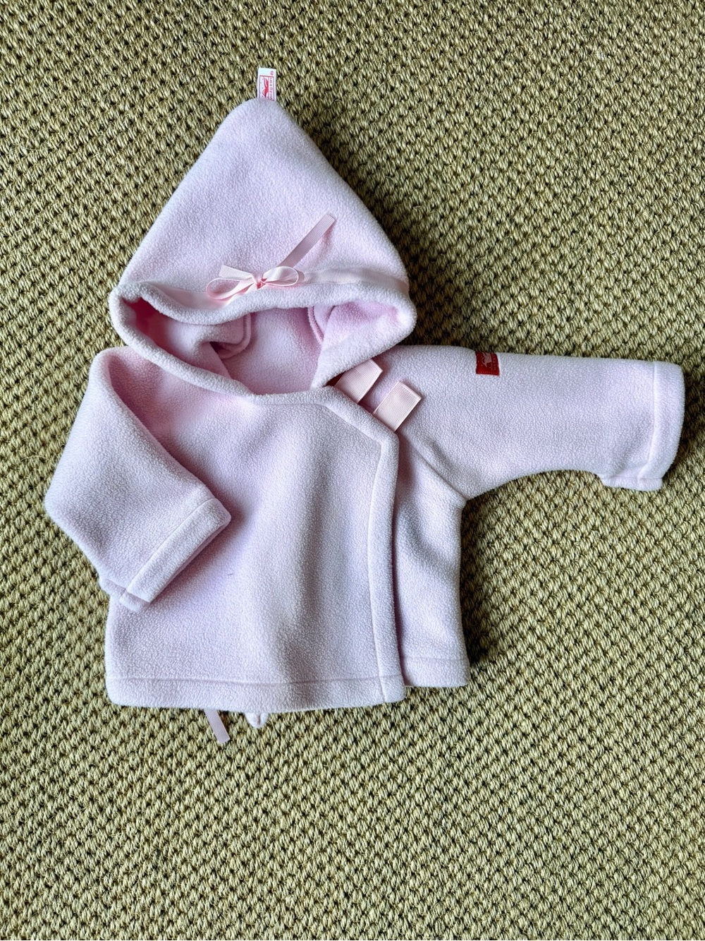 Widgeon Light Pink Hooded Fleece Jacket
